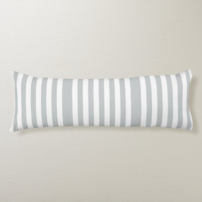 Change Grey Stripes to  Any Colour Click Customise Body Cushion (Front)