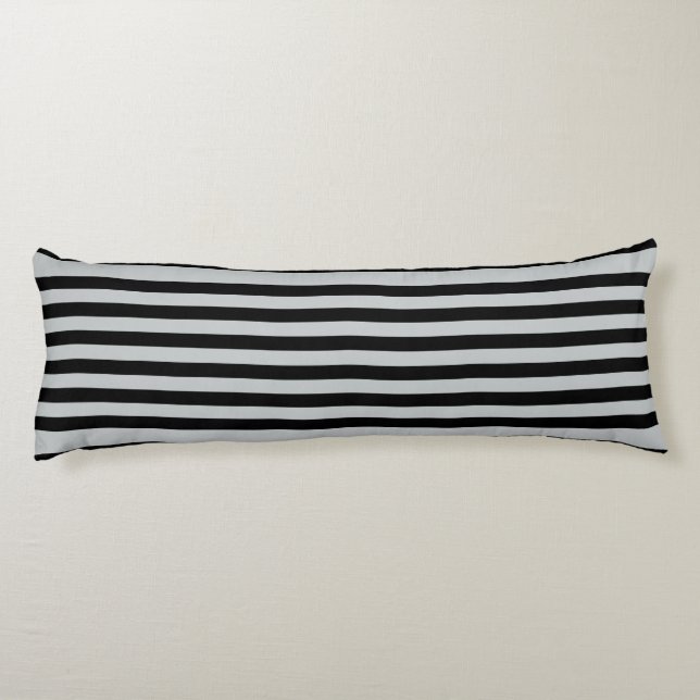 Change Grey Stripes to  Any Colour Click Customise Body Cushion (Back)