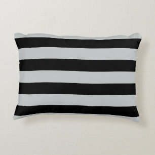 Change Grey Stripes to  Any Colour Click Customise Decorative Cushion