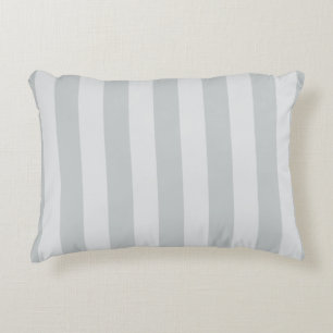 Change Grey Stripes to  Any Colour Click Customise Decorative Cushion