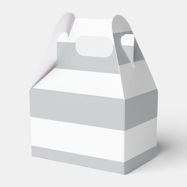 Change Grey Stripes to  Any Colour Click Customise Favour Box (Front Side)