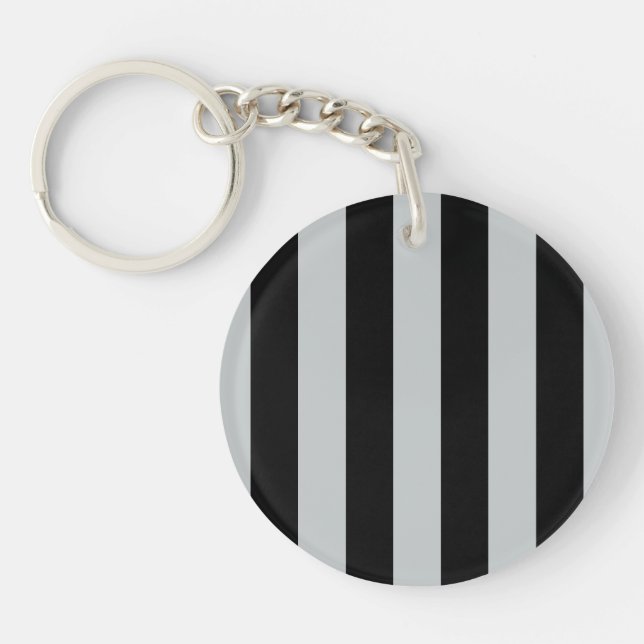 Change Grey Stripes to  Any Colour Click Customise Key Ring (Front)