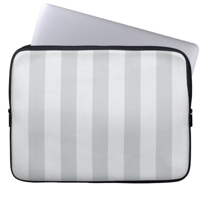 Change Grey Stripes to  Any Colour Click Customise Laptop Sleeve (Front)