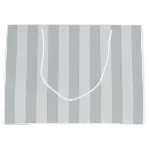 Change Grey Stripes to  Any Colour Click Customise Large Gift Bag
