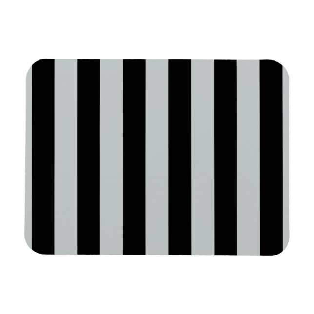 Change Grey Stripes to  Any Colour Click Customise Magnet (Horizontal)
