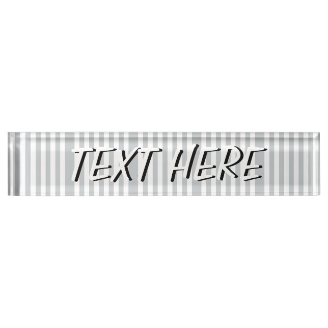 Change Grey Stripes to  Any Colour Click Customise Nameplate (Front)