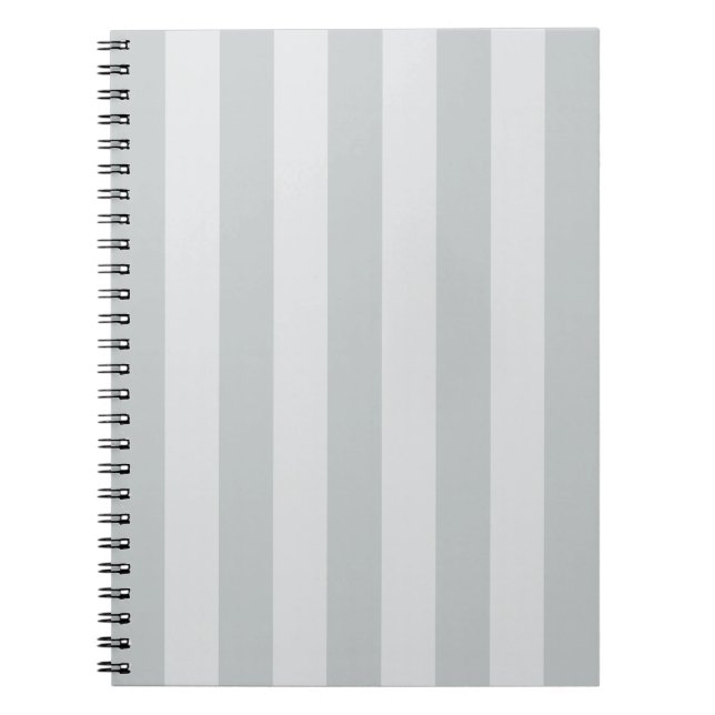 Change Grey Stripes to  Any Colour Click Customise Notebook (Front)