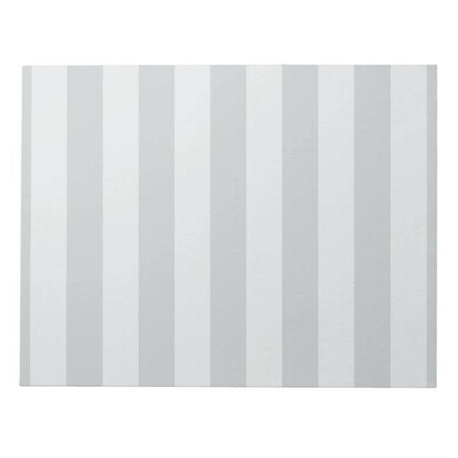 Change Grey Stripes to  Any Colour Click Customise Notepad (Front)