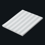 Change Grey Stripes to Any Colour Click Customise Notepad<br><div class="desc">Please make sure to customise the colour for the front and the back of products with two sides or multiple elements. Easily change the colour of these stripes design from the preset grey and shaded white to any colour of your choice in one step and see what you get. Just...</div>