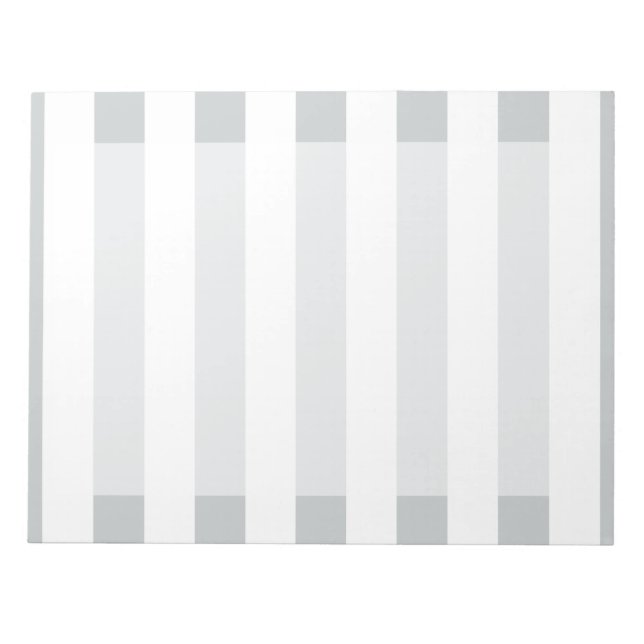 Change Grey Stripes to  Any Colour Click Customise Notepad (Front)