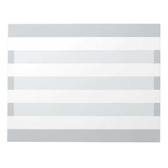 Change Grey Stripes to  Any Colour Click Customise Notepad (Front)