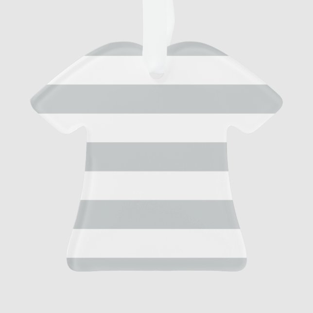 Change Grey Stripes to  Any Colour Click Customise Ornament (Front)