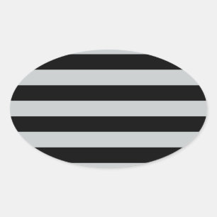 Change Grey Stripes to  Any Colour Click Customise Oval Sticker