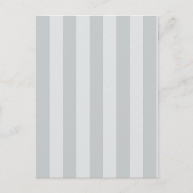 Change Grey Stripes to  Any Colour Click Customise Postcard (Front)