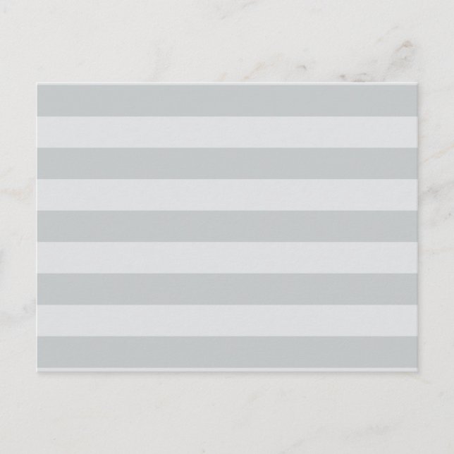 Change Grey Stripes to  Any Colour Click Customise Postcard (Front)