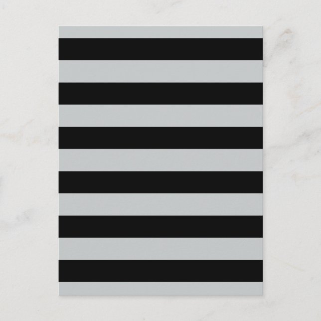 Change Grey Stripes to  Any Colour Click Customise Postcard (Front)