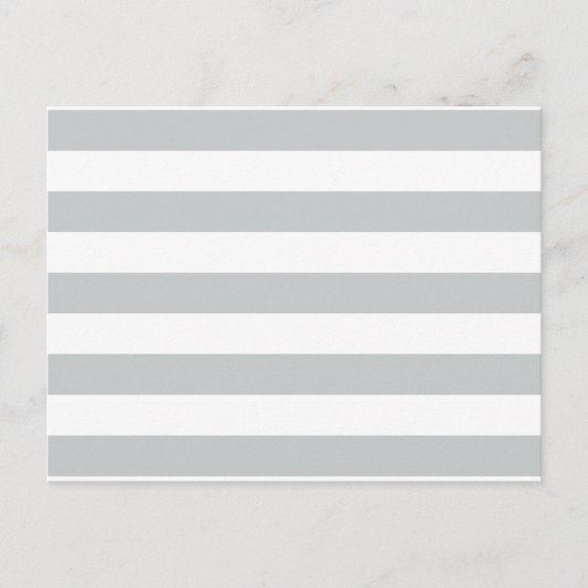 Change Grey Stripes to  Any Colour Click Customise Postcard (Front)