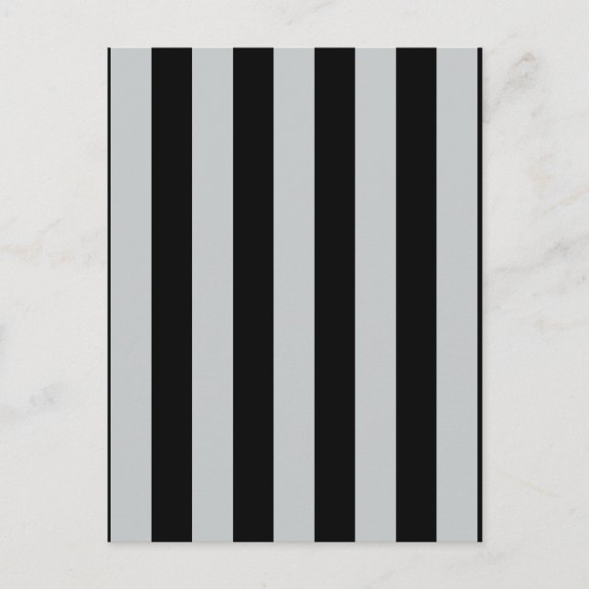 Change Grey Stripes to  Any Colour Click Customise Postcard (Front)
