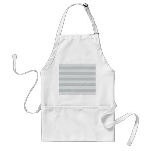 Change Grey Stripes to  Any Colour Click Customise Standard Apron