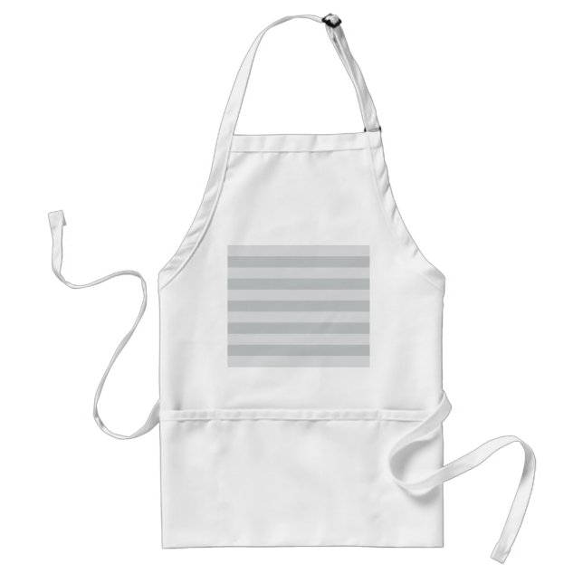 Change Grey Stripes to  Any Colour Click Customise Standard Apron (Front)