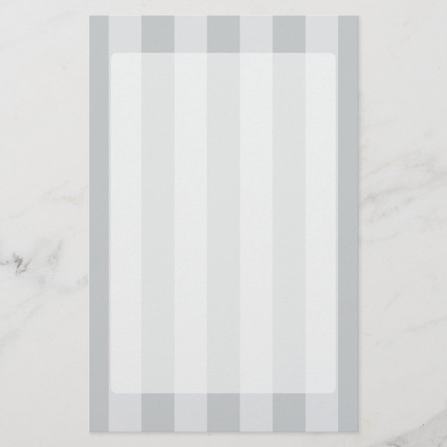 Change Grey Stripes to  Any Colour Click Customise Stationery (Front)