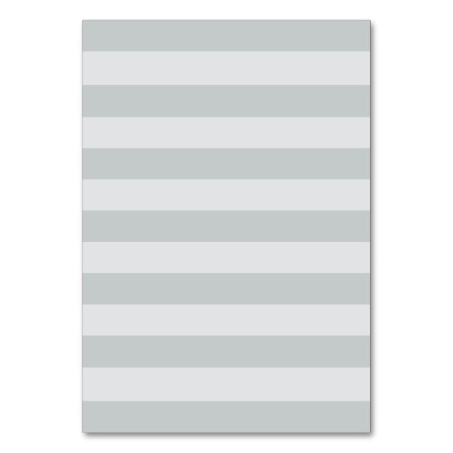 Change Grey Stripes to  Any Colour Click Customise Table Number (Front)