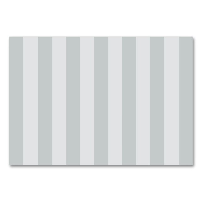 Change Grey Stripes to  Any Colour Click Customise Table Number (Front)