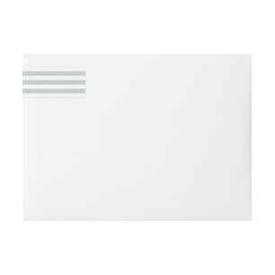 Change Grey Stripes to  Any Colour Click Customise Wrap Around Label