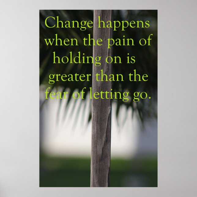 Change Happens Poster (Front)