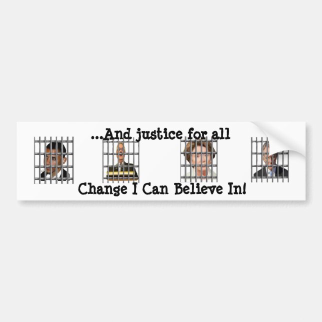 Change I Can Believe In Bumper Sticker (Front)