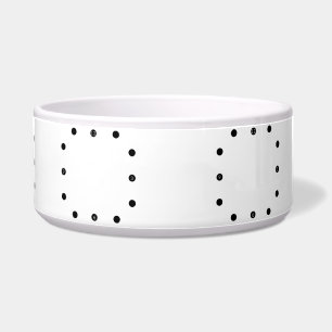 Change Image Minimalistic Black & White Pet Bowl