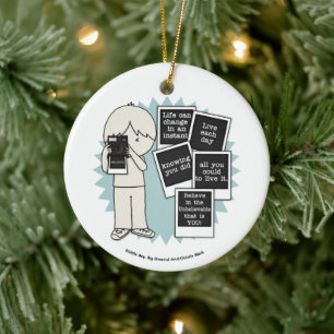 Change in an Instant Ceramic Tree Decoration