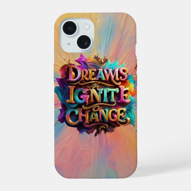 "Change in Motion" iPhone 15 Case (Back)