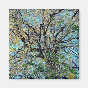 Change in the leaves magnet