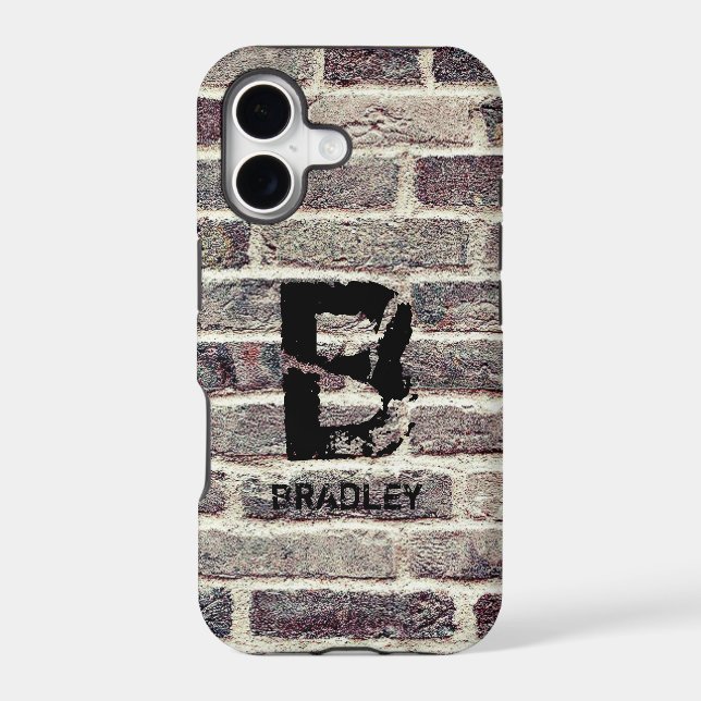 Change Initial, Add (delete) Name, Brick Wall (Back)