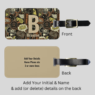 Change Initial, Add (delete) Name, Gym Life        Luggage Tag