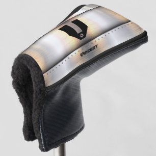 Change Initial, Add (delete) Name, Metal Strips Golf Head Cover