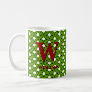 Change Initial Add Name U V W X Y Z    Golf Stick Coffee Mug