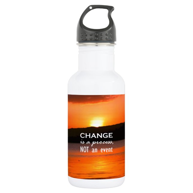 Change Is A Process 532 Ml Water Bottle (Front)