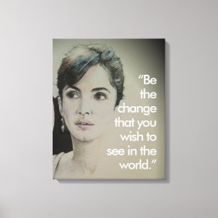 Change is Not a Spectator Sport Art Print