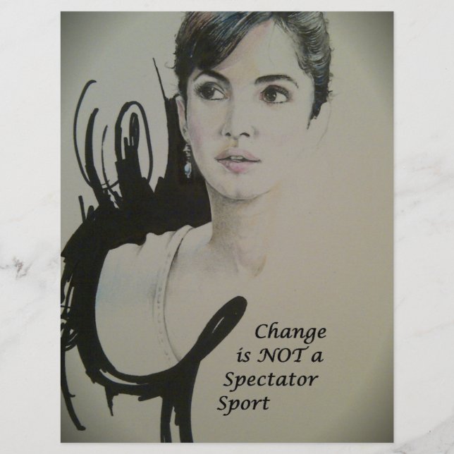 Change is Not a Spectator Sport Cards (Front)