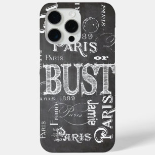 Change Name Calligraphy Paris France Eiffel Tower iPhone 15 Pro Max Case