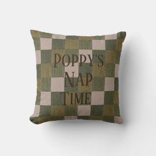 Change Name - Poppy's Nap Time for Grandfather Cushion
