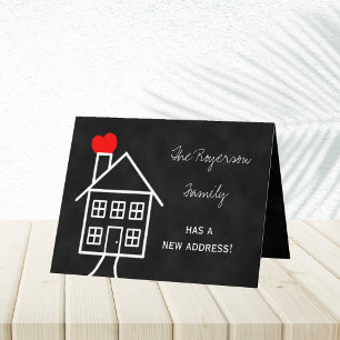 Change of Address Announcement Note Card