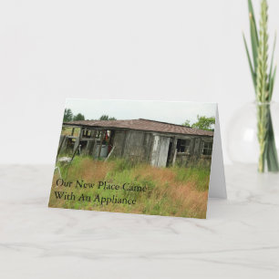 Change of Address Card: Appliance Announcement