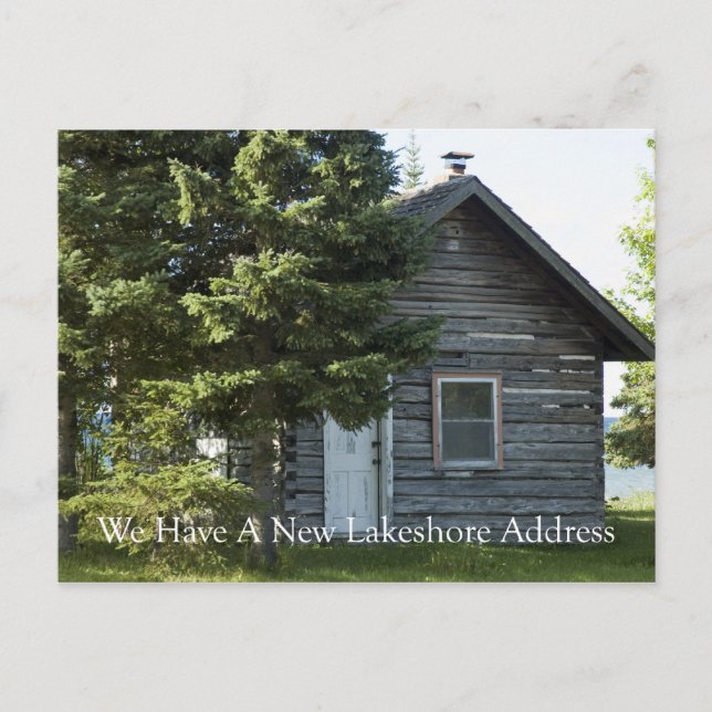 Change of Address Card - Lakeshore (Front)