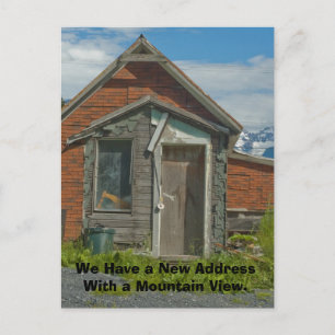 Change of Address Card: Mountain View Announcement Postcard