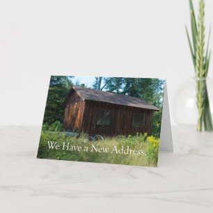 Change of Address: Home in the Woods Announcement