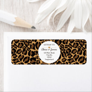 Change of address new address Leopard Print