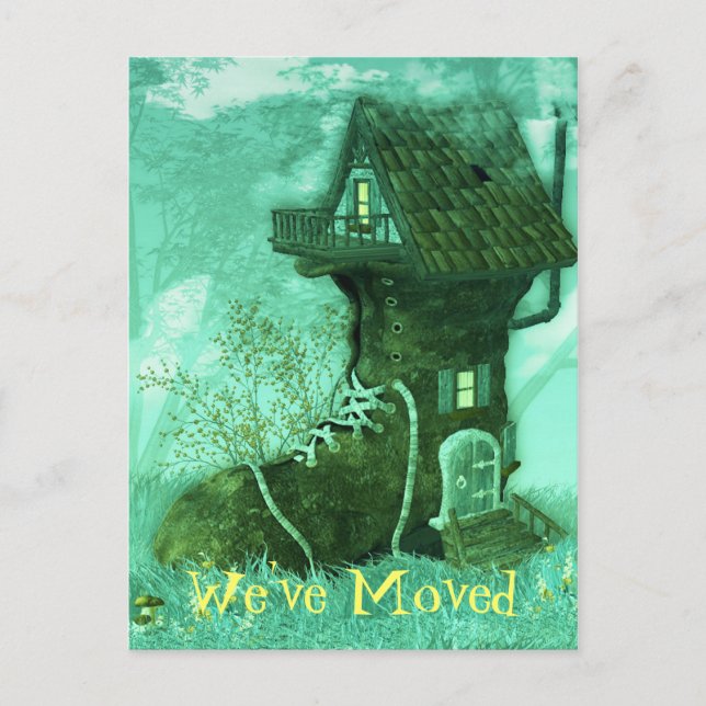 Change of Address Post Card (Front)